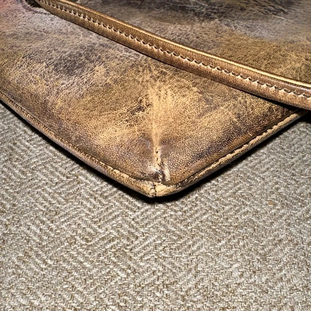 Artistic Leather Crossbody Bag